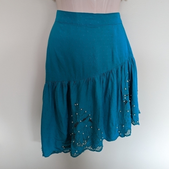 VINTAGE remade asymmetric skirt women's xs - Picture 3 of 16